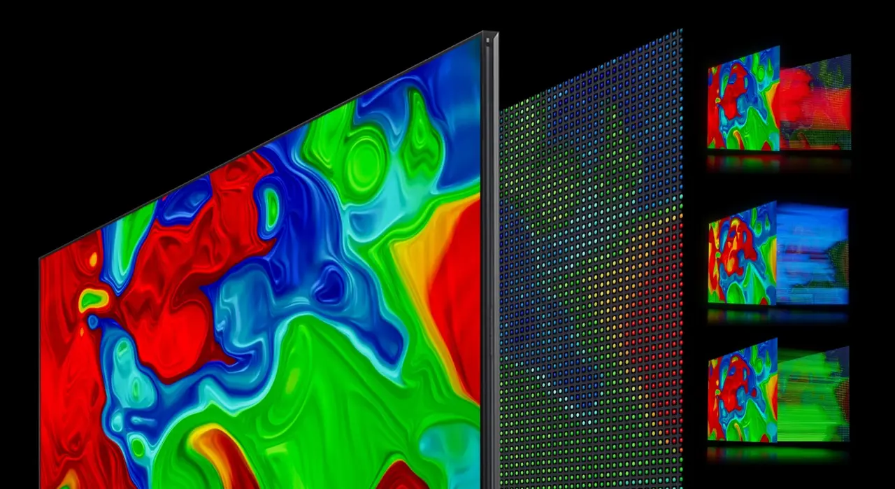 Hisense 116UX RGB Mini-LED colour-layer visual