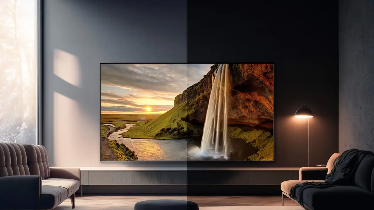 Hisense U6 Pro showing bright highlights and deep shadow detail in one scene