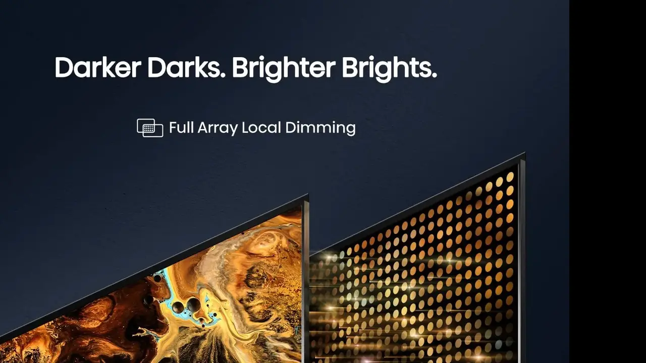 Hisense U7H Full Array Local Dimming feature visual