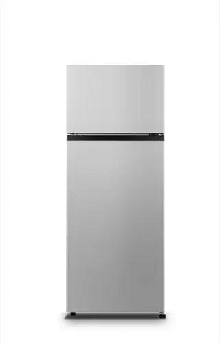 Hisense Fridge 205L Double Door Silver