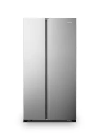 Hisense Fridge 541L Side by Side Silver