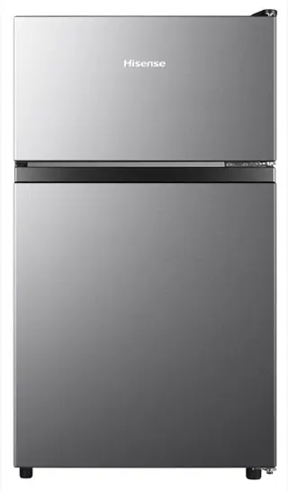 Hisense Fridge 91L Double Door Silver
