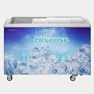 Ice Cream Freezer 303L Glass Door