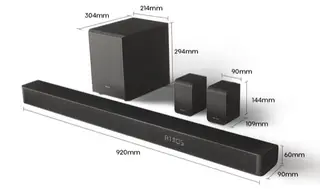 Sound Bar 580W Dolby Atmos